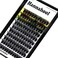 Hannahool Large Pack Wide Stem Cluster Eyelashes D Curl 1020mm Available Handmade D Curl Wide Stem Individual False Eyelashes 5D Volume DIY Eye Lashes Extensions Beauty Tools 14mm