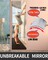 Unbreakable Acrylic Mirror NonGlass shatterproof Mirror Full Length Wall Gym for Home Mirror Frameless Home Fitness Mirrors 4pcs12 in x12 in  Silver