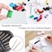172Pcs Sewing Kits Needle Kit Travel Sewing Kit Portable Sewing Kit Threads  Needles Kit Travel Sewing Set for Traveller and Emergency Clothing Fixes with Scissors Thimble Thread Needles