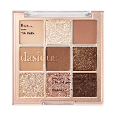 dasique Shadow Palette 05 Sunset Muhly 7g I 9 Blendable Shades in Smooth Matte and Shimmer Finishes with Gorgeous Pearls  Eye Makeup Palette  Cruelty Free  Kbeauty