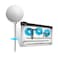 YATTA GOLF Telos Premium Golf Tees  Adjustable Golf Tees  Tee Off with Greater Consistency and Shoot Better Scores  Unbreakable Golf Tees  Lasts The Average Golfer A Season Ice Blue