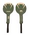 Venum Pro Boxing Rackets Pair  KhakiGold