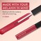 Mented Cosmetics Cranberry Pink Lip Gloss  Vegan Lip Makeup  Long Lasting and Moisturizing Lipgloss  Buildable Tinted Lip Gloss Pigment in Lip Gloss Tubes for Glossy Lip Make Up