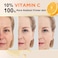 Vitamin C Face Serum with Hyaluronic Acid Reduces Dark Spots  Anti Aging Facial Serum for All Skin Types 1 FL OZ
