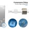 iSpring ICEK3 38 Tubing Water Line Splitter and Reverse Osmosis Refrigerator Ice Maker Kit Fits PH100 RO100 US15 Series 20 feet Everything Included for Installation