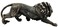 Gifts  Decor The King of The Jungle Bronzed Aslan Lion Figurine Battle Attacking Stance Statue