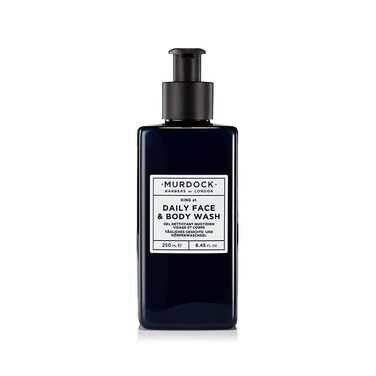 Murdock London Daily Face  Body Wash  Gently Foams and Cleans off with Invigorating Black Tea Scent  Made in England