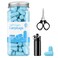 120PCS Ultra Soft Earplugs for Sleeping SNR 38dB High Effctive Noise Cancelling Earplugs IndustrialGrade Foam Ear Plugs for Sleep SnoringWorking Slow Rebound with Carrying Case Scissor Blue