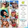 Sun Patch Reusable Under Eye Sunblock Patches 100 Silicone Sunscreen Under Eye Patches for UV Protection Face Stickers with UPF 50 1 Pack4 Pairs Blue Golf Surf Swim Ski  Snow Outdoors