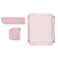 U Brands Blush Mesh Locker Organization Kit Includes Magnetic Cup Folding Shelf and Bin 3 Pieces