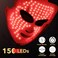 NEWKEY Red Light Therapy Mask for FaceLED Face Mask Light Therapy for Wrinkles Fine Lines AtHome Photon Skin Care Beauty Mask for AntiAging