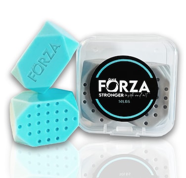 ONE FORZA Jawline Exerciser for Men  Women Defines and Tones Jaw and Face3 Resistance Options for Beginner Intermediate  Advanced Users 2 pcsset Smaller Comfort Fit AQUA 40LBS