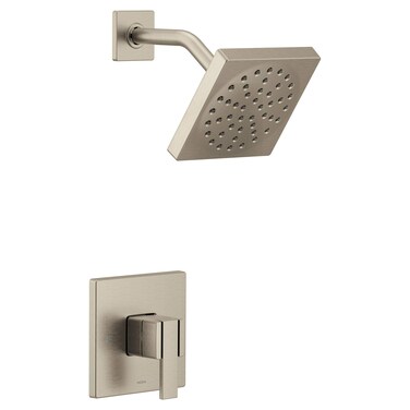 Moen UTS3715EPBN 90 Degree MCORE 3Series 1Handle EcoPerformance Shower Trim Kit Valve Required Brushed Nickel