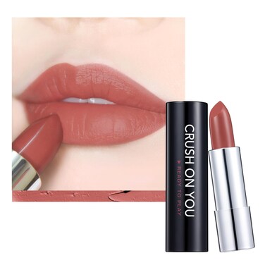 READY TO SHINE Matte Lipstick Burnt Sienna with a Rosy Orange Twist Lip Color CRUSH ON YOU 302Close to You XOXO Edition