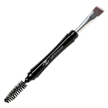 Eye Embrace Pro Grip Angled Eyebrow Brush and Spoolie Brush  Premium Quality Brush for Brow Makeup
