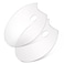Grarry Clear Acrylic Painting Palettes French Style Oval Plexiglass Art Palette Pigment Tray for Acrylic Oil Paint Mixing NonStick Easy to Clean M  15 x 10 in  2 Packs