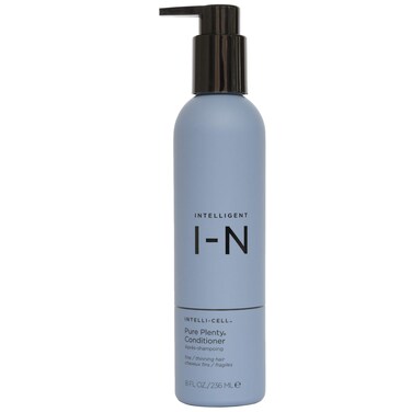 Intelligent Nutrients Pure Plenty Density Building Hair Conditioner  NonToxic Deep Conditioner with Plant Stem Cells  Red Clover  Conditioner for Fine Hair 8 oz