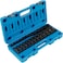 VEVOR Impact Socket Set 38 Inches 26 Piece Impact Sockets DeepStandard Socket 6Point Sockets Rugged Construction CrV Socket Set Impact Metric 7mm  19mm with a Storage Cage
