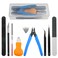XINMEIWEN 13Pcs Gundam Model Tools Kit Hobby Building Tools Modeler Basic Tools Craft Set with Metal Head Separator for Car Model Building Repairing and Fixing