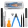 XINMEIWEN 13Pcs Gundam Model Tools Kit Hobby Building Tools Modeler Basic Tools Craft Set with Metal Head Separator for Car Model Building Repairing and Fixing