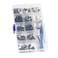 RC Car Tools Kit All in One Set DIY Accessories Repair Supplies with Box Repair Tool Set Screws Box Hardware Fasteners for Wltoys114 144001 RC Car
