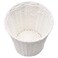 Zuvo Round Wicker Waste Basket Paper Bin  Wicker Trash Basket  Woven Trash Can Rubbish Basket for Bedroom Bathroom Offices or Home White