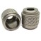 Cord Locks Cord Stopper Metal Cord Ends Drawstring Stopper for Craft Matted Nickel Pack of 6