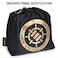ENHANCE Collectors Edition RPG Adventurers DND Bag  Dragon Hide Exterior Travel RPG Bag with Tabletop Miniatures Storage Vault Mat Holder DND Dice  Token Pockets Fits 48 Books Dragon Black