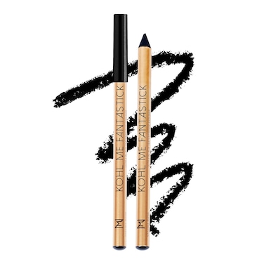 NATASHA MOOR Kohl me Fantastick Ultra Black Eyeliner Pencil  OneGlideWonder Waterproof  Smudge Proof Jet Black  Smooth Application and LongLasting Power