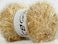 Ice Yarns Cream Gold Eyelash Dazzle  Eyelash Yarn with Metallic Sparkle 100 Gram 353 Ounces 140 Meters 153 Yards
