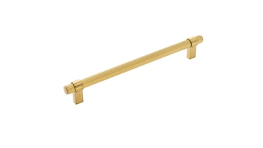 BelwithKeeler Sinclaire Collection Appliance Pull 12 Inch Center to Center Brushed Golden Brass Finish