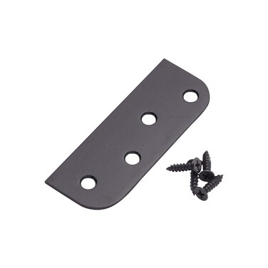 Hinge Blanks for Door Hinges  Filler Plates  4 Inch with 58 Inch  3 Pack Oil Rubbed Bronze