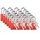 Brady Safety Lockout Padlock Sets  24 Pack  Red  Keyed Different Safety Lockout Padlocks  2 Keys Per Lock  SDALRED38STKD24