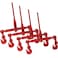 AAIN E003A 4 Pack Ratchet Load Binders Load Chain Binder 3812 with 2 Grab Hooks Tie Down Hauling