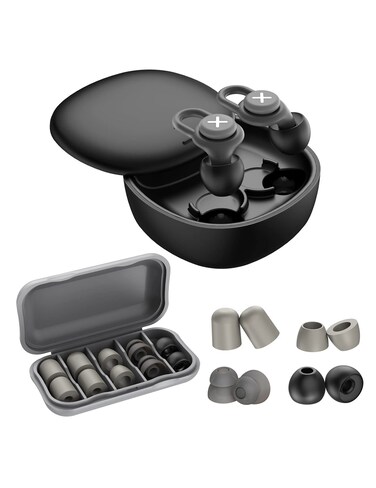 Noise Cancelling Ear Plugs for Sleeping 3in1 High Fidelity Hearing Protection Earplugs Silicone Ear Plugs for Noise ReductionWorkingConcert Swimming Ear Plugs with 10 Ear Tips in 3 Style