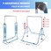 KOKSRY Kids Gymnastics Bar Adjustable Height Gymnastics Horizontal BarKids Gymnastics Equipment for Home for GirlsBoys
