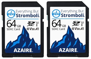 Everything But Stromboli 64GB SD Card 2 Pack Speed Class 10 UHS1 U3 V30 64G SDXC Memory Cards Multipack for Compatible Camera Laptop Video Cam