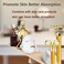 Electric Face Massage Roller Golden 3D Roller Electric Facial Roller and T Shape Facial Roller Massager Kit Electric Massage Roller for Puffiness Relief Gold