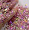Lifextol 6 Colors Chunky Glitter Flakes Holographic Hexagon Fine Powder Epoxy Resin Accessories Crafts Nail Sequins for Nail Art Designs Festival Makeup Resin ProjectsMixed Color I