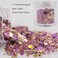 Lifextol 6 Colors Chunky Glitter Flakes Holographic Hexagon Fine Powder Epoxy Resin Accessories Crafts Nail Sequins for Nail Art Designs Festival Makeup Resin ProjectsMixed Color I