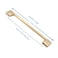 Southern Hills 5 Pack Gold Cabinet Pulls 224mm Brushed Gold Drawer Pulls Gold Handles for Drawers Brushed Brass Drawer Pulls Gold Cabinet Handles Brass Cabinet Pulls Gold Kitchen Hardware Cupboard