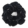 ALMHH 6 Count Big Black Velvet Scrunchies Healthier Hair Ties for Women Girl Not Hurt Hair Oversized Scrunchies Great