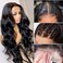 SUPERLOOK 13x4 Honey Blonde Lace Front Wig Human Hair 24inch Body Wave 4x4 Lace Closure Wig