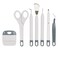 Craft Vinyl Weeding ToolsScraperWeedersSpatulaScoring StylusTweezersScissorWeeding Tool Set Basic Craft Removal Tool Kits for CricutScrapbookingSilhouettes and Cardstock7 pcs Mint