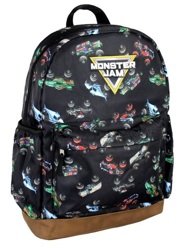 INTIMO Monster Jam Trucks Dragon Zombie Grave Digger Megalodon All Over Print Backpack