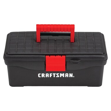 CRAFTSMAN Tool Box Lockable 13 in RedBlack CMST13004