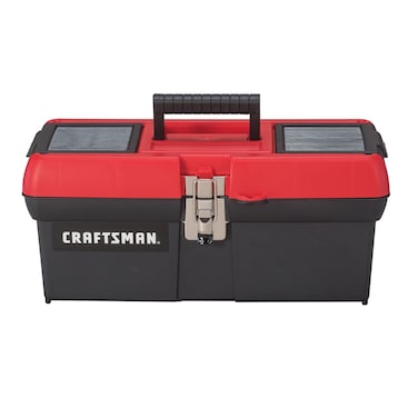 CRAFTSMAN Tool Box Lockable 16 in RedBlack CMST16901