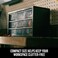 Craftsman Plastic Storage Organizer Bin System 9 Compartment Modular Home Office
