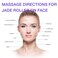 Gua Sha GuaSha Tool for Face Gua Sha Scraping Massage Natural Jade Face Neck Body Acupressure Scraper Therapy Tool Jade Roller Set