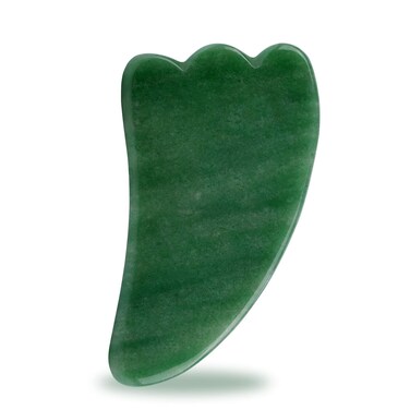 Guasha Tool for Face Gua Sha Facial Tool Gua Sha Massage Tool Natural Jade Stone Guasha Board Jawline Sculptor Face Sculpting Tool Rose Quartz Gua Sha Set for Acupuncture Therapy Trigger Point